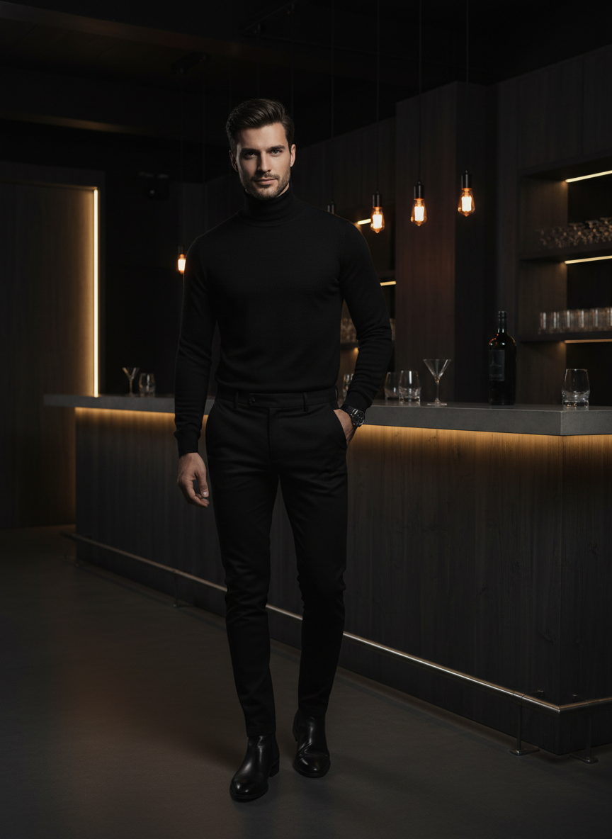 All Black Monochrome