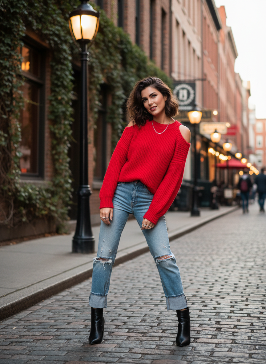 Cold Shoulder Cutout