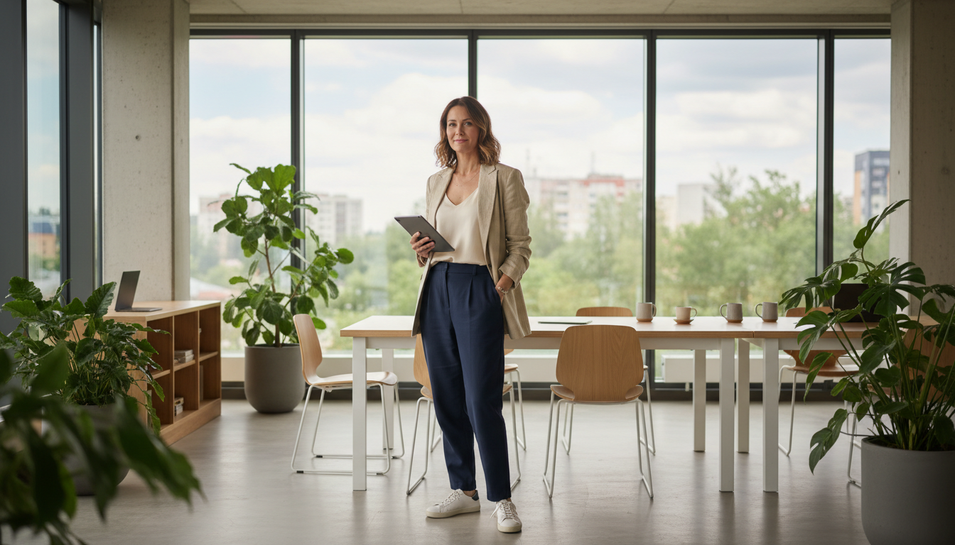 Casual Work Outfits for Women Over 30