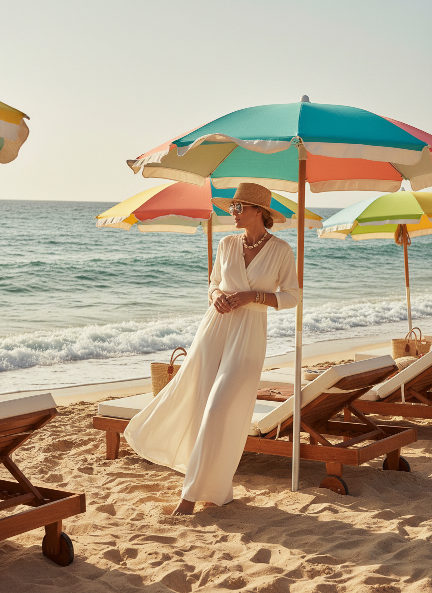 Jumpsuit Modest Beach Wear