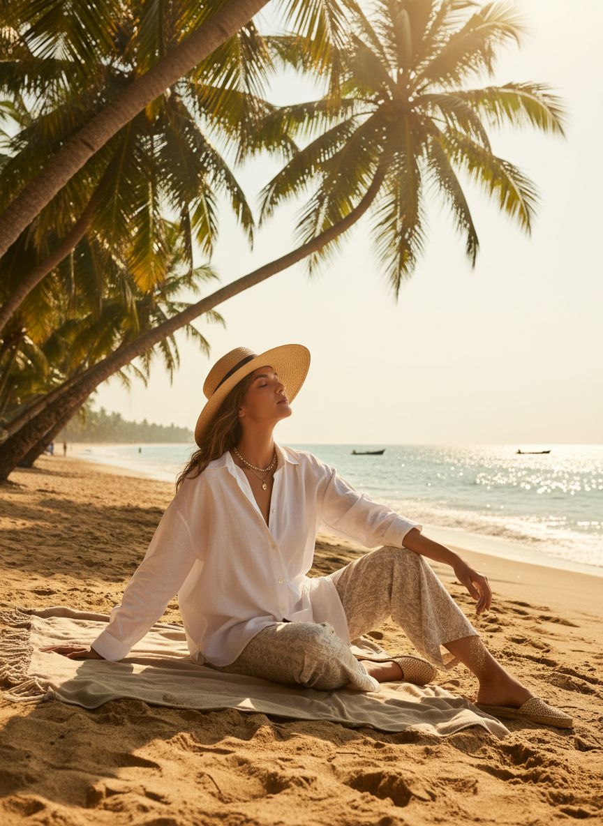 Oversized Linen Shirt
