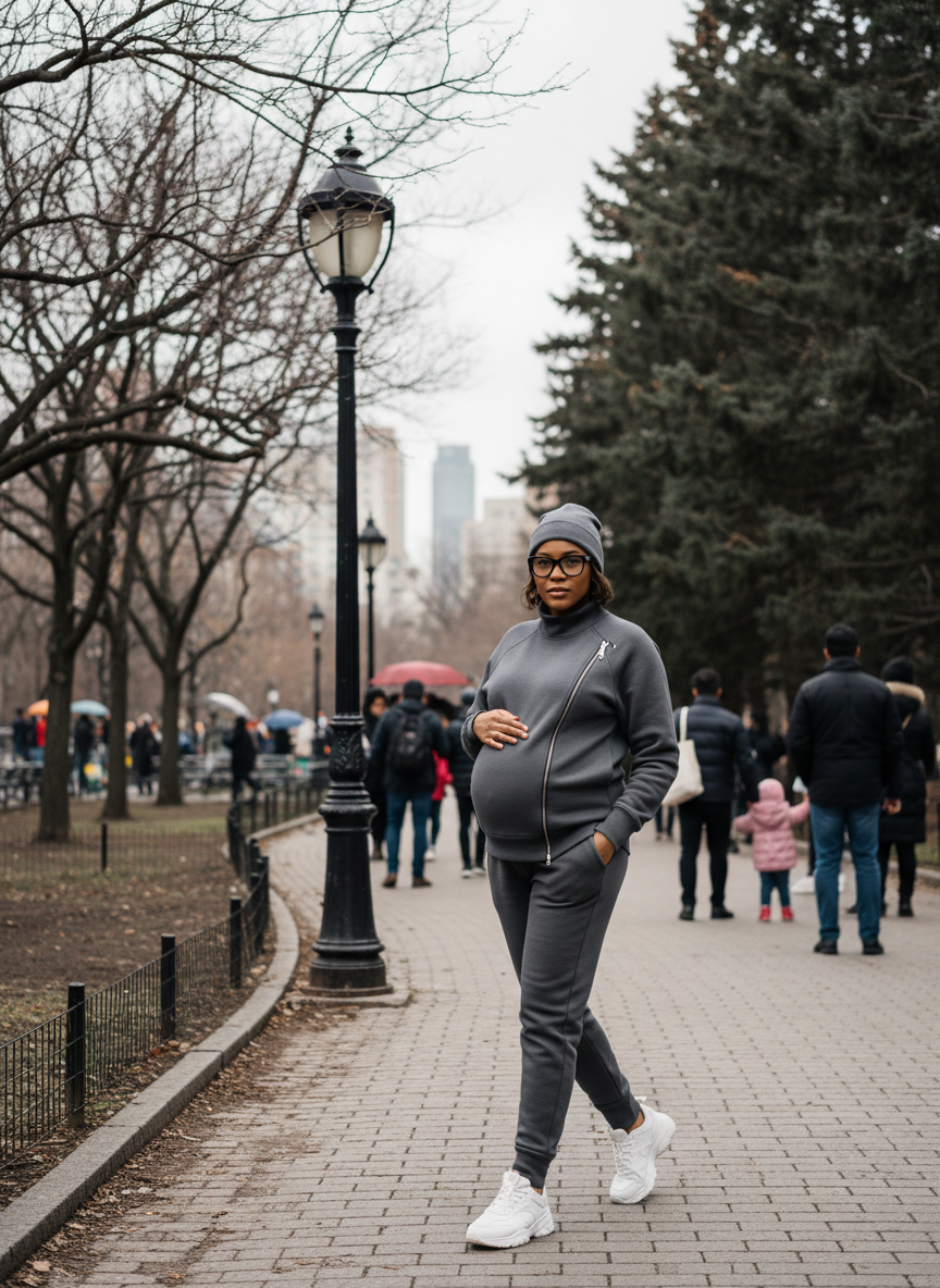 Monochrome Tracksuit