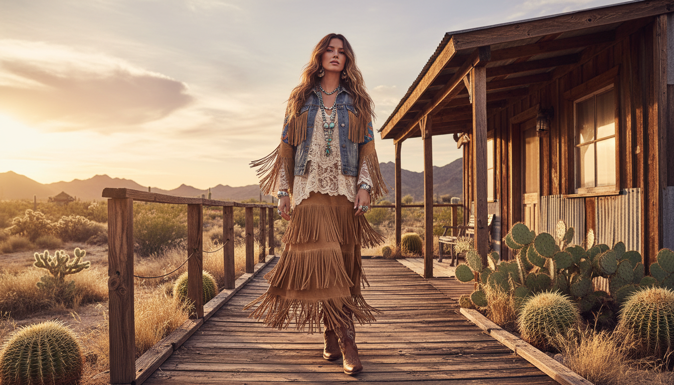 Boho Western Outfits for Women