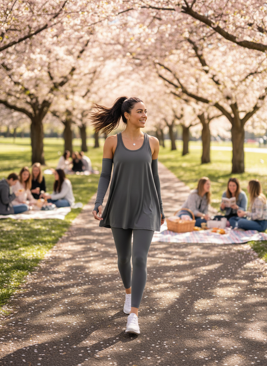 Longline Workout Tank